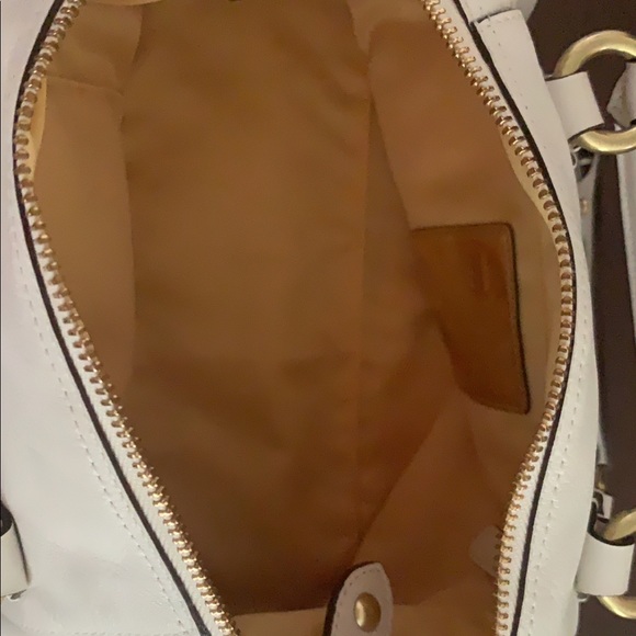 Coach cream color bag (authentic) paid $299 - Picture 4 of 13
